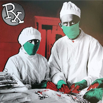 SCHOOL DRUGS "Modern Medicine" LP (Indecision) Clear/Red Wax